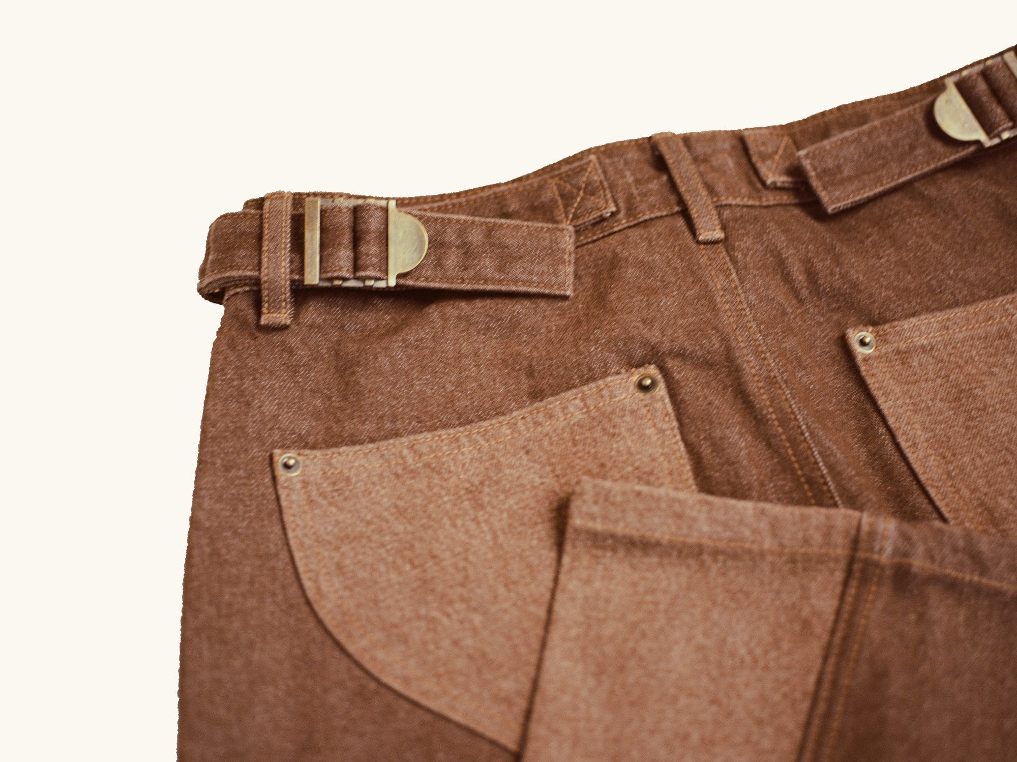 Back view of the Functional Jeans